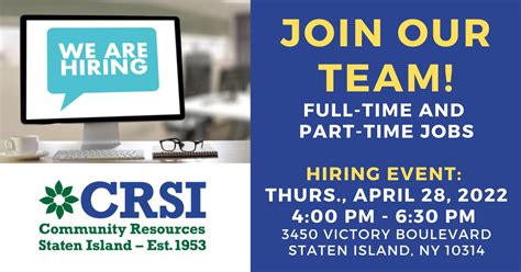 1,389 <strong>Staten Island Part Time Job jobs</strong> available on <strong>Indeed. . Staten island part time jobs